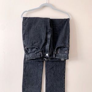 Aritzia Denim Forum Black Jeans